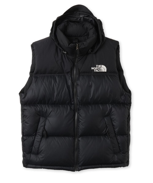 THE NORTH FACE(ザノースフェイス)の「THE NORTH FACE NUPTSE VEST / ザ・ノース・フェイス ヌプシ ベスト(ダウンベスト・メンズ・ベージュ/アイボリー/ブラック・S/M/L/XL/XXL)」の16枚目の写真