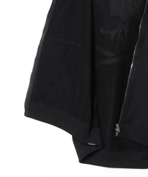 mastermind JAPAN(マスターマインド)の「BOXY SEQUIN SLEEVELESS HOODIE(パーカー・メンズ・ブラック・XL)」の4枚目の写真