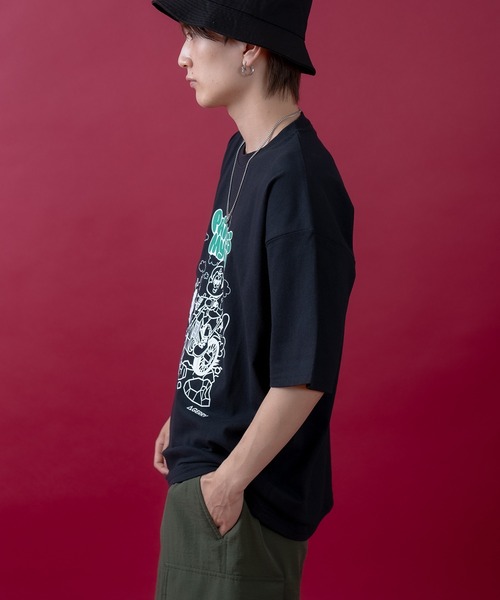 En serio TOKYO(エンソリオトーキョー)の「【SIDEWAYSTANCE×GERRY】コラボオフロードバイク半袖Tシャツ 52-9177GS(Tシャツ/カットソー・メンズ・ブラック/パープル/オートミール/ホワイト・SMALL/X-LARGE/LARGE/MEDIUM)」の12枚目の写真