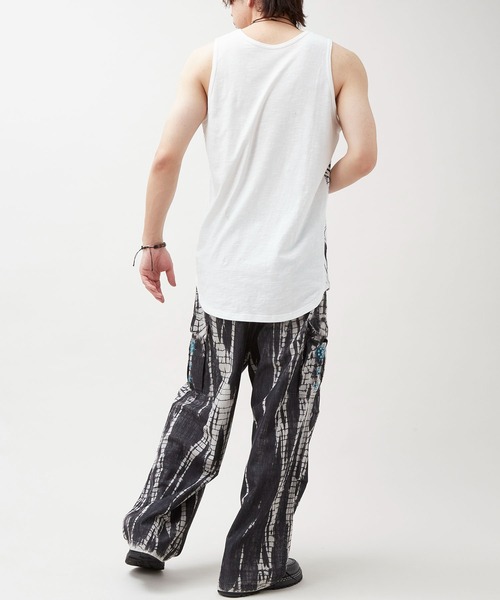 チャイハネ(チャイハネ)の「【チャイハネ】ネイティルMEN'Sタンクトップ(タンクトップ・メンズ・ホワイト/ブラック/ベージュ・FREE)」の11枚目の写真