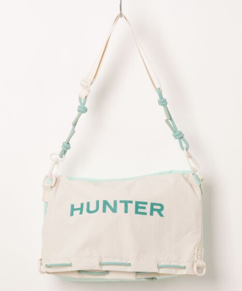 HUNTER(ハンター)の「《HUNTER》TRAVEL MULTI FUNCTION SACOCHE(ボディバッグ/ウエストポーチ・メンズ・ブラック系その他/ブラック×グレー・フリー)」の5枚目の写真