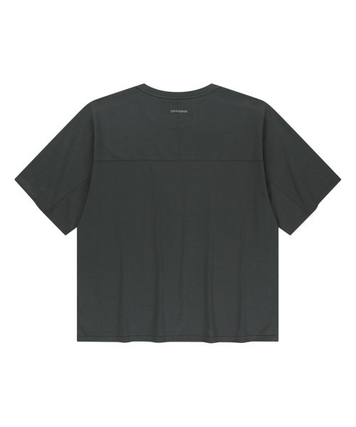 OFFGRID(オフグリッド)の「ブリジェックスエアロクール半袖Tシャツ-チャコール(Tシャツ/カットソー・メンズ・その他・SMALL/MEDIUM/LARGE/X-LARGE)」の2枚目の写真