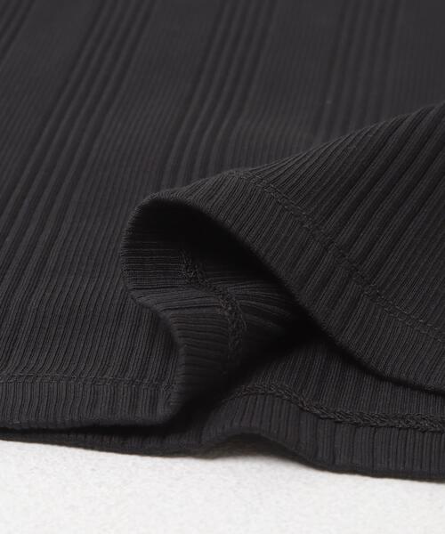 URBAN RESEARCH ROSSO WOMEN(アーバンリサーチ ロッソ)の「汗染み防止スクエアネックプルオーバー(Tシャツ/カットソー・レディース・ブラック/オフホワイト/ブルー系その他・FREE)」の6枚目の写真