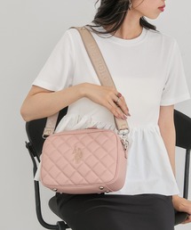 U.S. POLO ASSN.（ユーエスポロアッスン）の「【U.S. POLO ASSN.】キルティングショルダーバッグM USPA-2724（ショルダーバッグ・レディース）」