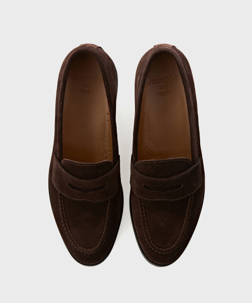JOSEPHT（ジョセフ）の「DANIEL BROWN [VIBRAM/ENGLAND SUEDE]（ローファー・レディース・その他・24cm/24.5cm/25cm/26cm/26.5cm/27cm/27.5cm/28cm/28.5cm/22.5cm/23cm/23.5cm/25.5cm）」の5枚目の写真