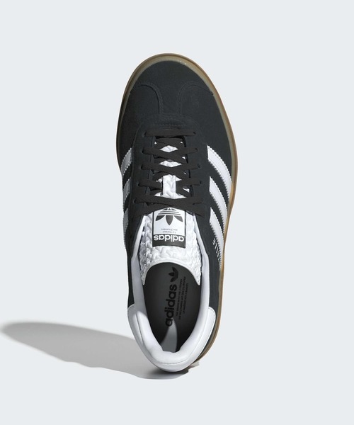 adidas(アディダス)の「ガゼルボールド / Gazelle Bold / 厚底スニーカー / アディダスオリジナルス adidas Originals(スニーカー・レディース・ブラック×ホワイト・22.0cm/22.5cm/23.0cm/23.5cm/24.0cm/24.5cm/25.0cm/25.5cm/26.0cm/26.5cm/27.0cm/27.5cm/28.0cm)」の2枚目の写真
