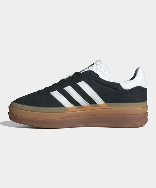 adidas(アディダス)の「ガゼルボールド / Gazelle Bold / 厚底スニーカー / アディダスオリジナルス adidas Originals(スニーカー・レディース・ブラック×ホワイト・22.0cm/22.5cm/23.0cm/23.5cm/24.0cm/24.5cm/25.0cm/25.5cm/26.0cm/26.5cm/27.0cm/27.5cm/28.0cm)」の6枚目の写真