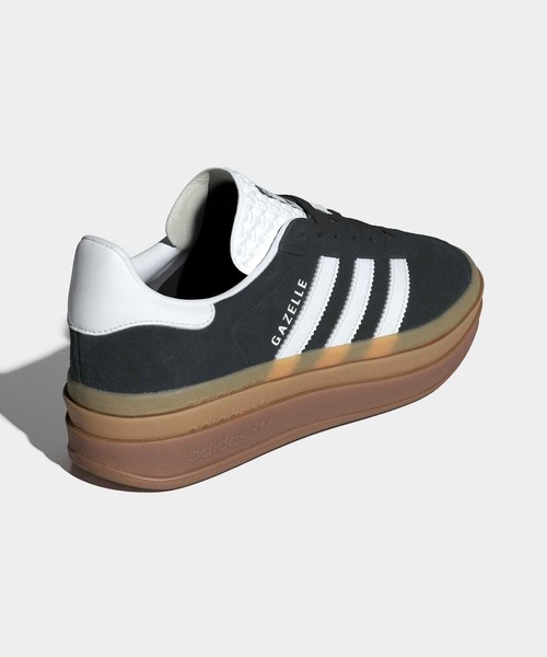 adidas(アディダス)の「ガゼルボールド / Gazelle Bold / 厚底スニーカー / アディダスオリジナルス adidas Originals(スニーカー・レディース・ブラック×ホワイト・22.0cm/22.5cm/23.0cm/23.5cm/24.0cm/24.5cm/25.0cm/25.5cm/26.0cm/26.5cm/27.0cm/27.5cm/28.0cm)」の5枚目の写真