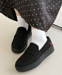 GeeRA別注【U.S. POLO ASSN.】厚底ローファー