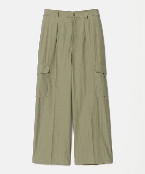 UNITED ARROWS(ユナイテッドアローズ)の「ポケット ワイドパンツ(その他パンツ・レディース・オリーブ/オフホワイト/ネイビー・36/38/34)」の16枚目の写真
