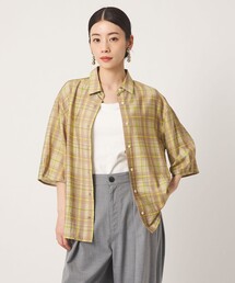 <CITEN>チェックハーフスリーブシャツ
