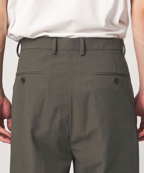 green label relaxing(グリーンレーベルリラクシング)の「ハイツイスト 2P ワイド ストレート パンツ W5(チノパンツ・メンズ・ダークグリーン/ナチュラル/ダークグレー・S/M/L/XL)」の19枚目の写真