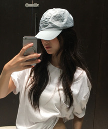 GRUNDEN（グルンデン）の「NYLON LOGO CAP (VINTAGE BLUE)_G26EUHBC04VB（キャップ）」