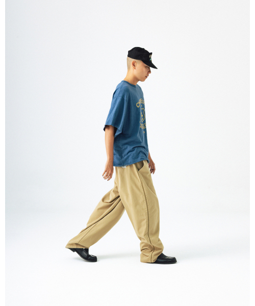 ANGLAN（アングラン）の「[Kracker House] Side Line Chino Pants - Beige（その他パンツ・メンズ・その他・1/2）」の4枚目の写真