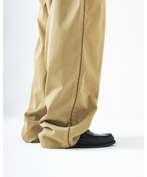 ANGLAN（アングラン）の「[Kracker House] Side Line Chino Pants - Beige（その他パンツ・メンズ・その他・1/2）」の7枚目の写真