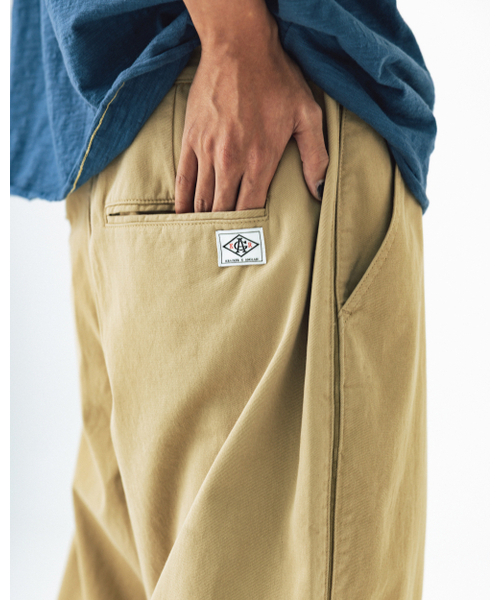 ANGLAN（アングラン）の「[Kracker House] Side Line Chino Pants - Beige（その他パンツ・メンズ・その他・1/2）」の8枚目の写真
