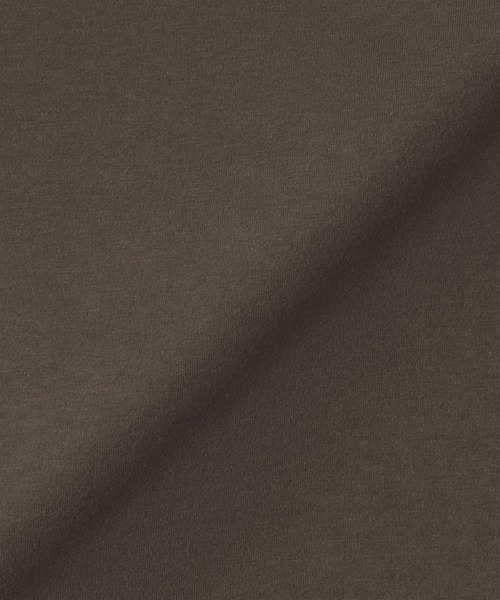 MUJI Labo(ムジラボ)の「紳士 和歌山で編み立てた天竺クルーネック半袖Tシャツ(Tシャツ/カットソー・メンズ・ホワイト/ブラウン・M)」の3枚目の写真