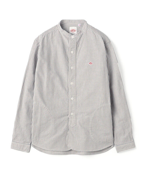 DANTON(ダントン)の「Men's Oxford Band Collar Shirt Pattern(シャツ/ブラウス・メンズ・ブラック系その他/ブルー系その他5・40/44/42/38)」の8枚目の写真