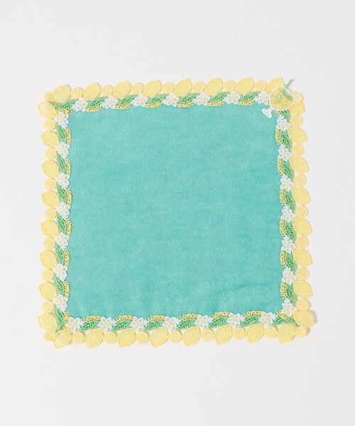【A】4枚♡レモネード 近沢レース ハンカチ WEB限定】＜近沢レース店＞レモネード ハンカチ（ハンカチ/ハンド