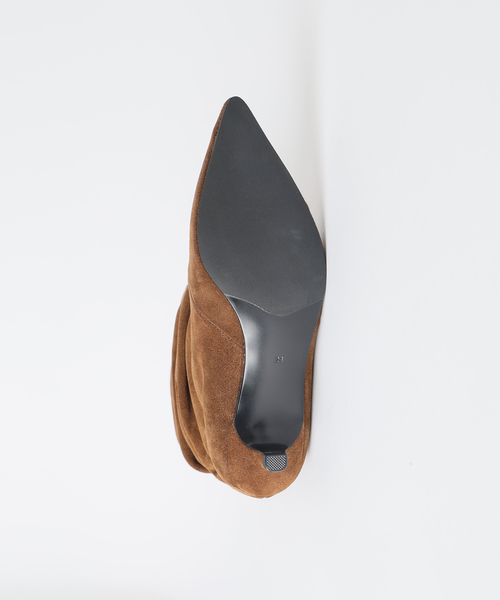 SLOBE IENA(スローブイエナ)の「SLOBE ルーズミドルブーツ(ブーツ・レディース・ブラウン・23cm/23.5cm/24cm/24.5cm/25cm)」の18枚目の写真