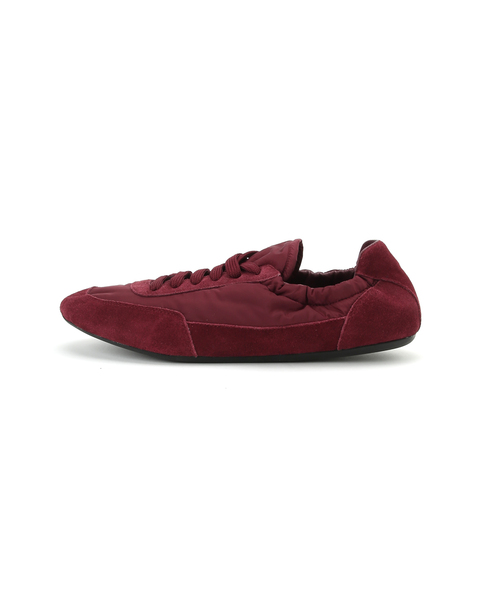 Mollini（モリーニ）の「MOLLINI BRINKLE-DJMO BURGANDY SUEDE FABLIC：スニーカー（スニーカー・レディース・ボルドー・38/37/36/39）」の6枚目の写真