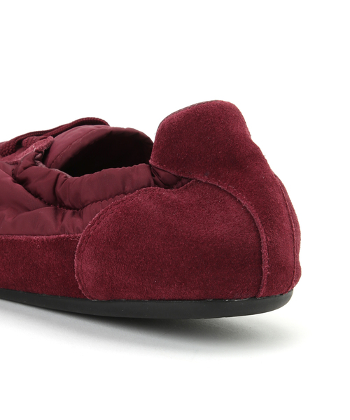 Mollini（モリーニ）の「MOLLINI BRINKLE-DJMO BURGANDY SUEDE FABLIC：スニーカー（スニーカー・レディース・ボルドー・38/37/36/39）」の9枚目の写真