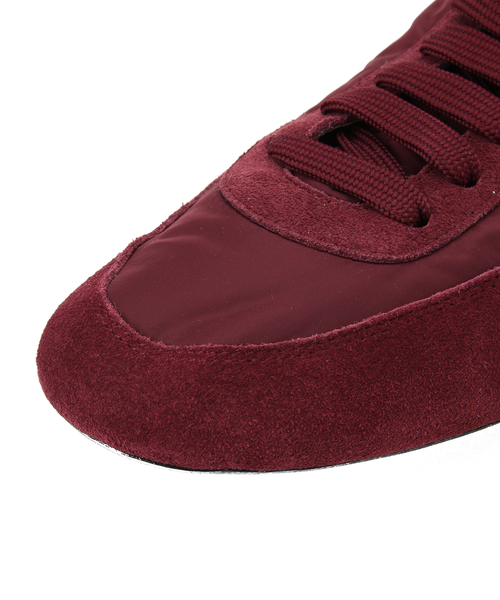 Mollini（モリーニ）の「MOLLINI BRINKLE-DJMO BURGANDY SUEDE FABLIC：スニーカー（スニーカー・レディース・ボルドー・38/37/36/39）」の10枚目の写真