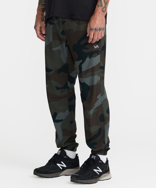 RVCA(ルーカ)の「RVCA メンズ YOGGER II PANT ロングパンツ 【2026年秋冬モデル】/ルーカナイロンジョガーパンツ(その他パンツ・メンズ・カモフラージュ/ブラック・X-LARGE/LARGE/MEDIUM/SMALL)」の6枚目の写真