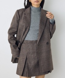 【セットアップ対応】素材アソートテーラードジャケット 秋服 冬服 春服　マニッシュ　チェック　無地