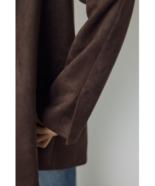 AZUL by moussy（アズールバイマウジー）の「【セットアップ対応】素材アソートテーラードジャケット 秋服 冬服 春服　マニッシュ　チェック　無地（テーラードジャケット・レディース・ブラウン/グレー系その他/ブラウン系その他・FREE）」の22枚目の写真