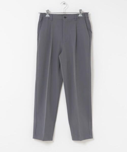 ITEMS URBANRESEARCH(アイテムズ アーバンリサーチ)の「『Sサイズあり/イージーケア/UVカット/セットアップ対応』EVERY DAY TRテーパードスラックス(その他パンツ・メンズ・ダークグレー/ブラック/ベージュ系その他/ネイビー・SMALL/MEDIUM/LARGE)」の8枚目の写真