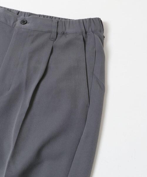 ITEMS URBANRESEARCH(アイテムズ アーバンリサーチ)の「『Sサイズあり/イージーケア/UVカット/セットアップ対応』EVERY DAY TRテーパードスラックス(その他パンツ・メンズ・ダークグレー/ブラック/ベージュ系その他/ネイビー・SMALL/MEDIUM/LARGE)」の9枚目の写真