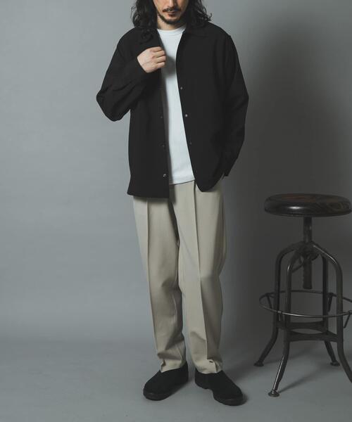 ITEMS URBANRESEARCH(アイテムズ アーバンリサーチ)の「『Sサイズあり/イージーケア/UVカット/セットアップ対応』EVERY DAY TRテーパードスラックス(その他パンツ・メンズ・ダークグレー/ブラック/ベージュ系その他/ネイビー・SMALL/MEDIUM/LARGE)」の13枚目の写真