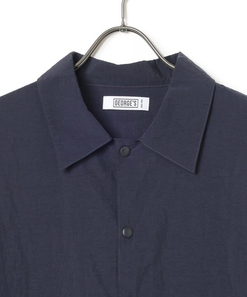 GEORGE'S(ジョージズ)の「フラップポケットシャツジャケット(ミリタリージャケット・メンズ・ネイビー/カーキ・MEDIUM/LARGE)」の12枚目の写真