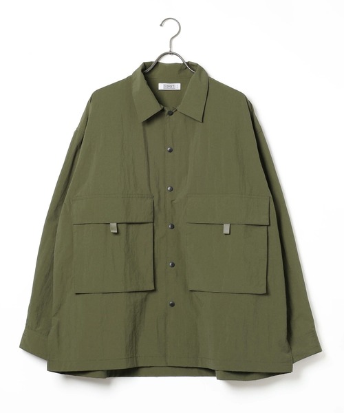 GEORGE'S(ジョージズ)の「フラップポケットシャツジャケット(ミリタリージャケット・メンズ・ネイビー/カーキ・MEDIUM/LARGE)」の22枚目の写真