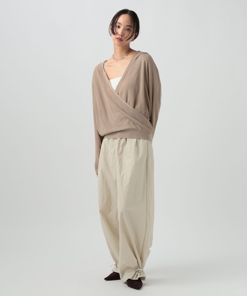 BAYFLOW（ベイフロー）の「パラシュートパンツ（その他パンツ・レディース・パープル/ダークブラウン/グレイッシュベージュ・FREE）」の17枚目の写真
