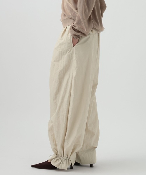 BAYFLOW（ベイフロー）の「パラシュートパンツ（その他パンツ・レディース・パープル/ダークブラウン/グレイッシュベージュ・FREE）」の21枚目の写真
