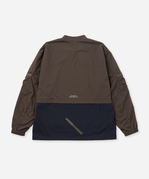 Saturdays Golf(サタデーズゴルフ)の「Crispy Nylon Switch Snead Jacket(ブルゾン・メンズ・ネイビー・M/XL/L)」の11枚目の写真
