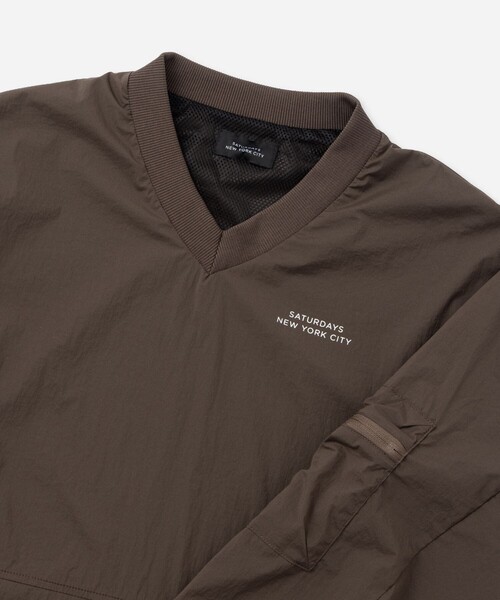 Saturdays Golf(サタデーズゴルフ)の「Crispy Nylon Switch Snead Jacket(ブルゾン・メンズ・ネイビー・M/XL/L)」の7枚目の写真
