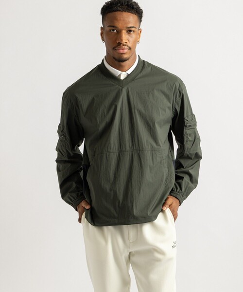 Saturdays Golf(サタデーズゴルフ)の「Crispy Nylon Switch Snead Jacket(ブルゾン・メンズ・ネイビー・M/XL/L)」の21枚目の写真