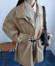 Ameri（アメリ）の「TUCK HULARE TRENCH BLOUSON（ブルゾン）」