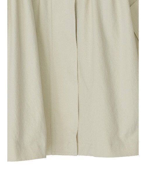 Ameri（アメリ）の「TUCK HULARE TRENCH BLOUSON（ブルゾン・レディース・アイボリー/ベージュ・FREE）」の5枚目の写真