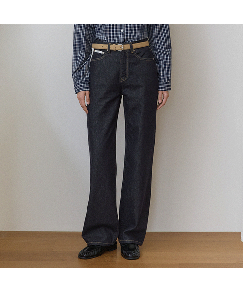 セール】シグネチャー セミワイドフィットデニム - Raw Indigo（デニム