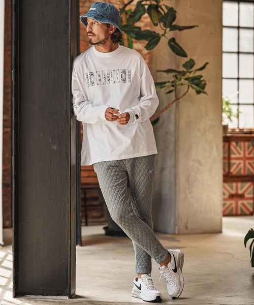 felkod(フィルコッド)の「mlt5861- Bandana Barcode Print Long Sleeve Tee ロングスリーブTシャツ(F26F200)(Tシャツ/カットソー・メンズ・ブラック×ピンク/ブラック×ホワイト/ホワイト・L/M/S/XL)」の20枚目の写真