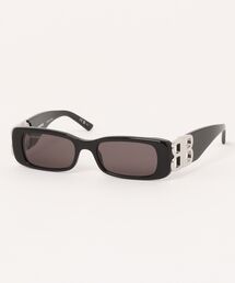 BALENCIAGA（バレンシアガ）の「【BALENCIAGA/バレンシアガ】スクエア サングラス BB0096S 030 51 ブラック（サングラス）」