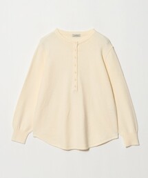【WEB限定】＜at ease＞ヘンリーネック ニット プルオーバー