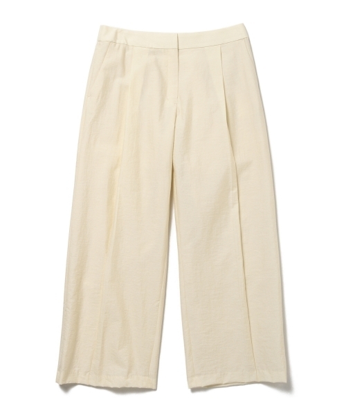 Demi-Luxe BEAMS（デミルクス ビームス）の「【VERY6月号掲載】Demi-Luxe BEAMS / クロップド タックワイドパンツ（その他パンツ・レディース・オフホワイト/ブラック・38/36）」の13枚目の写真