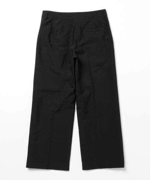 Demi-Luxe BEAMS（デミルクス ビームス）の「【VERY6月号掲載】Demi-Luxe BEAMS / クロップド タックワイドパンツ（その他パンツ・レディース・オフホワイト/ブラック・38/36）」の21枚目の写真