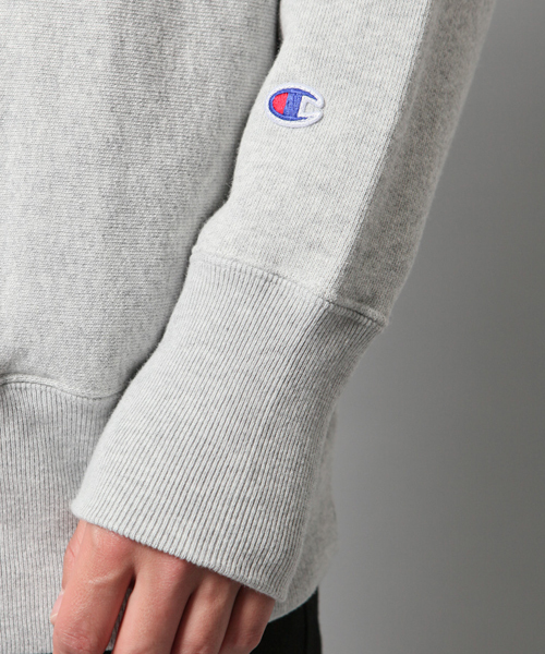 Champion(チャンピオン)の「Champion / チャンピオン × AMERICAN RAG CIE 別注 リバースウィーブ スウェットシャツ C8-L019(スウェット・メンズ・ダークネイビー/グレー/ブラック/オフホワイト/バーガンディー・LARGE/MEDIUM/SMALL)」の11枚目の写真