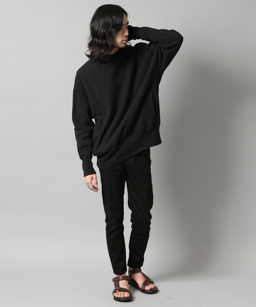 Champion(チャンピオン)の「Champion / チャンピオン × AMERICAN RAG CIE 別注 リバースウィーブ スウェットシャツ C8-L019(スウェット・メンズ・ダークネイビー/グレー/ブラック/オフホワイト/バーガンディー・LARGE/MEDIUM/SMALL)」の16枚目の写真